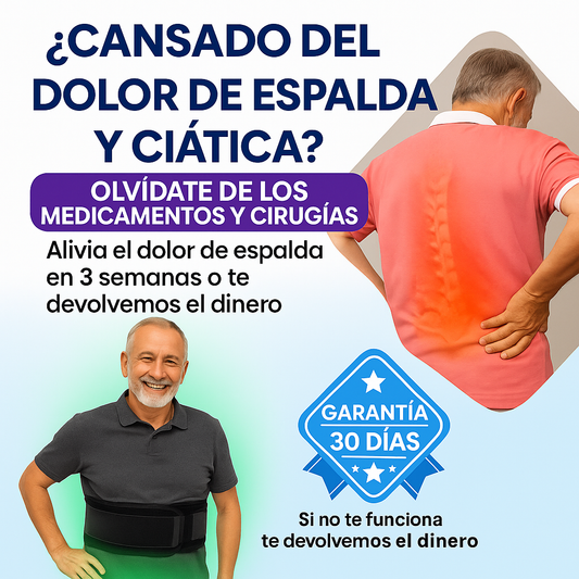 Cinturón Taquey® contra el dolor LUMBAR